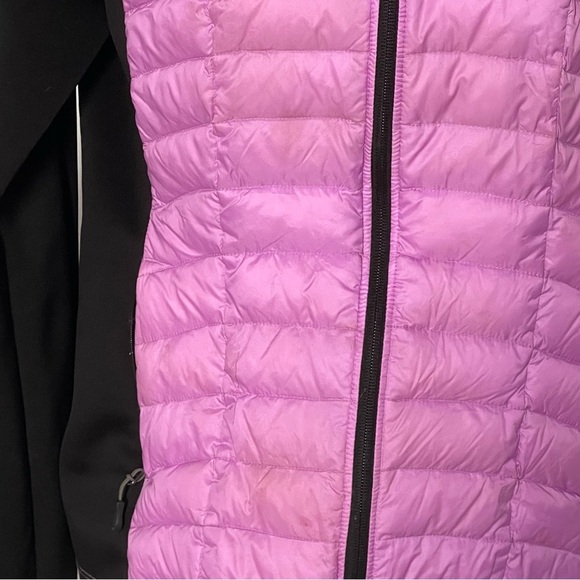 32 Degrees Weatherproof purple and black quilted coat size medium - Picture 2 of 7